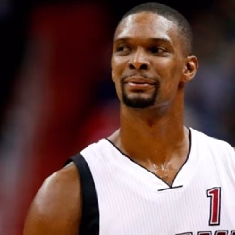 Chris Bosh, former player and NBA legend.