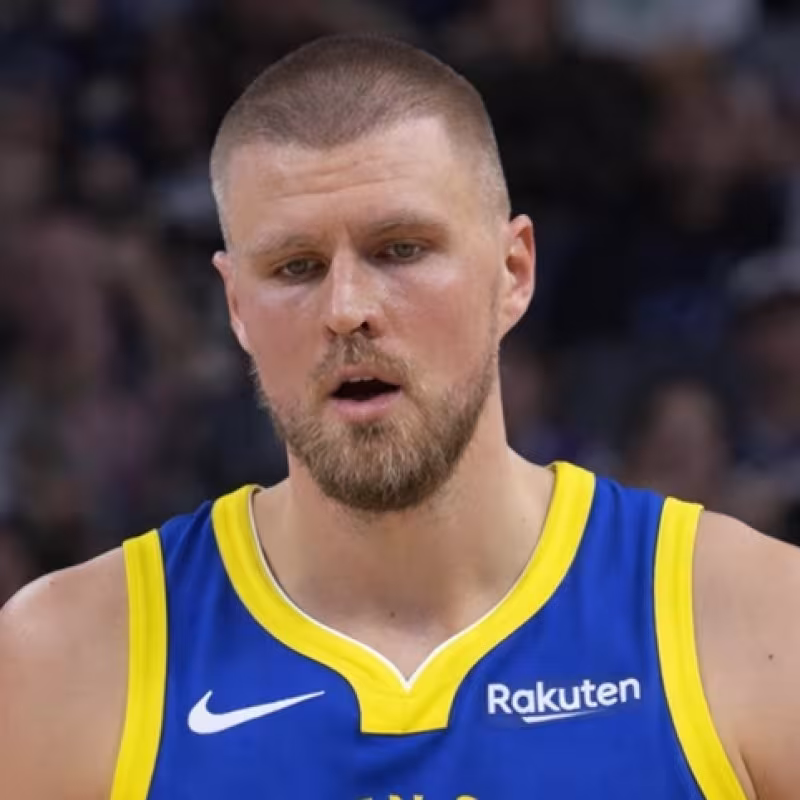 Kristaps Porzingis, player for the Golden State Warriors.