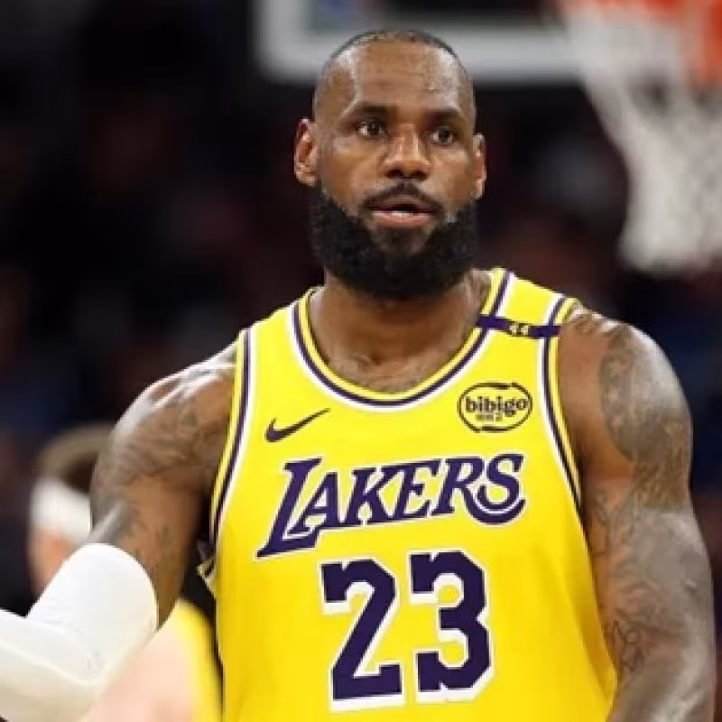 LeBron James, player for the Los Angeles Lakers.