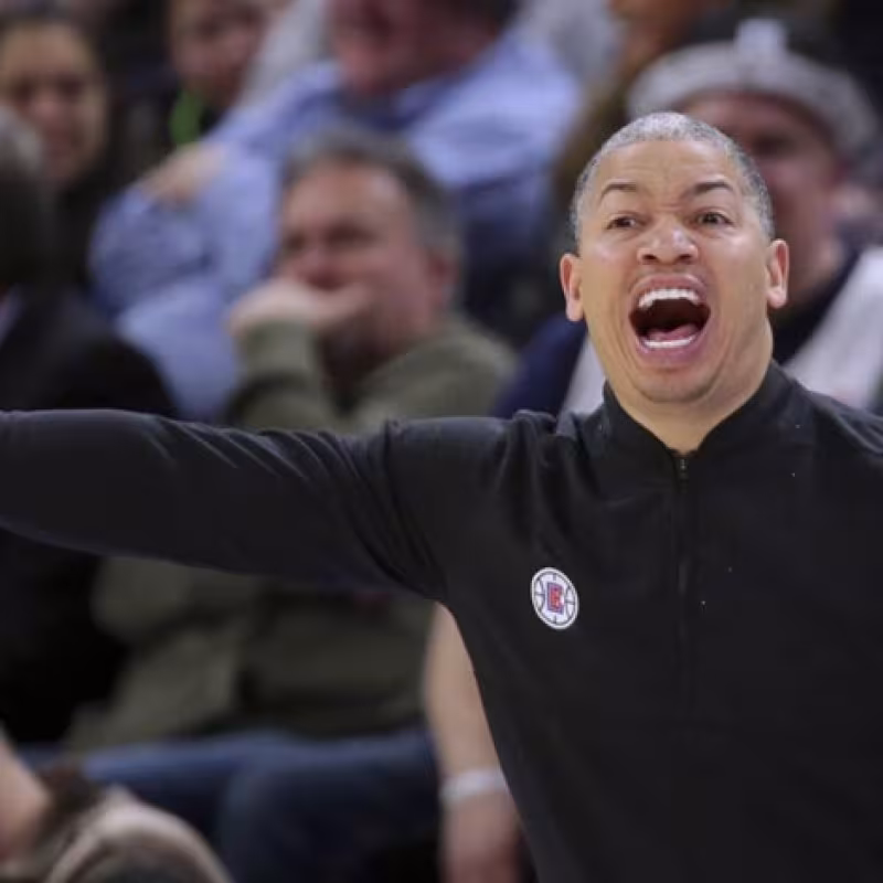 Tyronn Lue, entrenador de Los Angeles Clippers.
