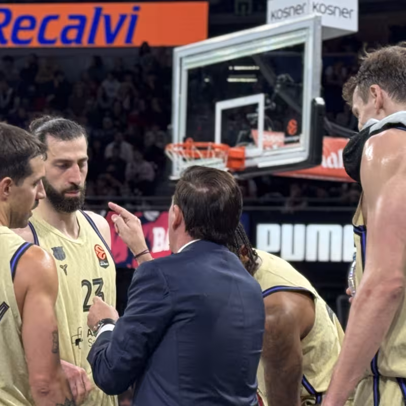 El FC Barcelona derrota a Baskonia en Euroliga.