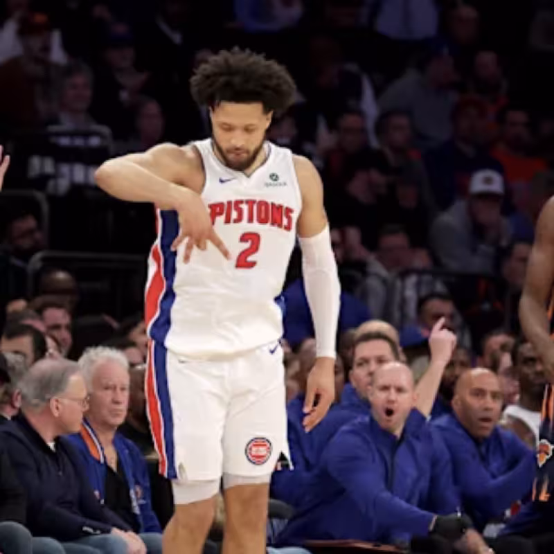 Cade Cunningham, star of the Detroit Pistons.