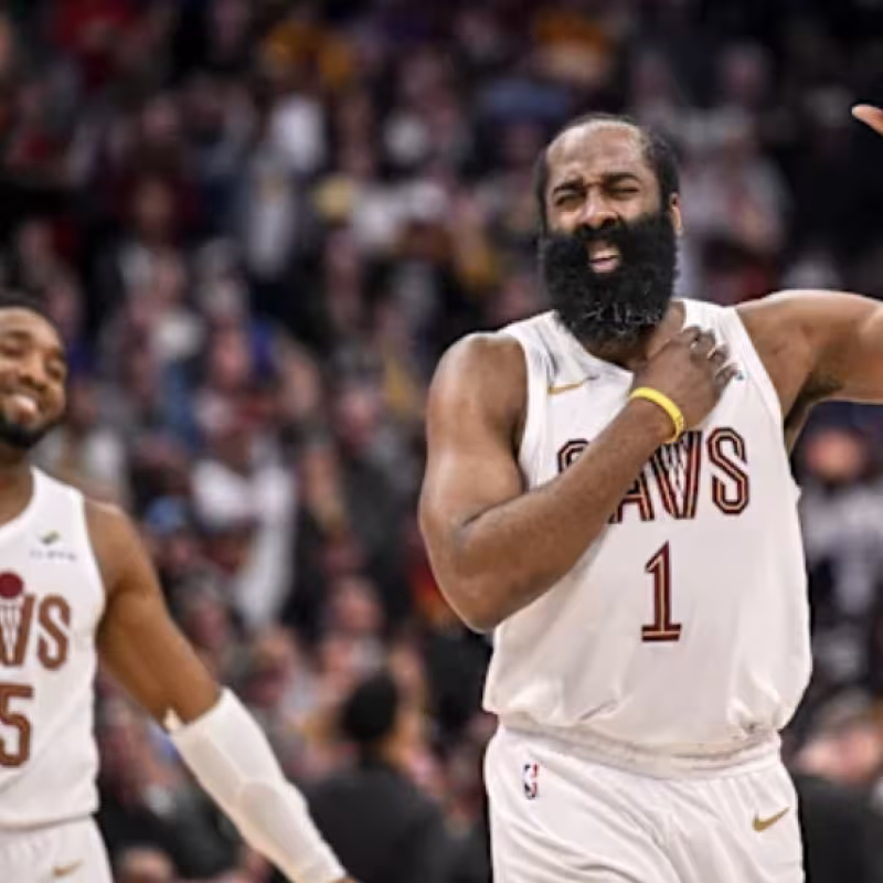 James Harden y Donovan Mitchell, juntos en Cleveland Cavaliers. 