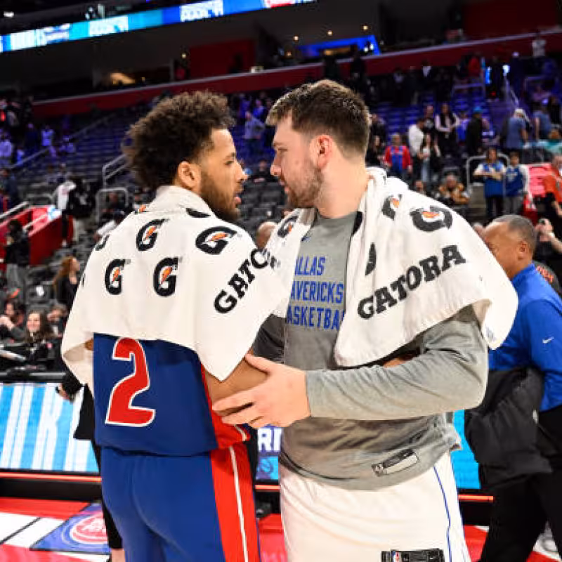 Cunningham y Doncic, aspirantes al MVP. Foto: gettyimages
