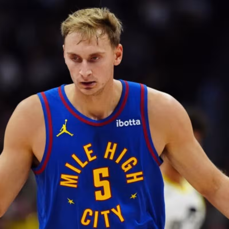 Hunter Tyson leaves the Denver Nuggets