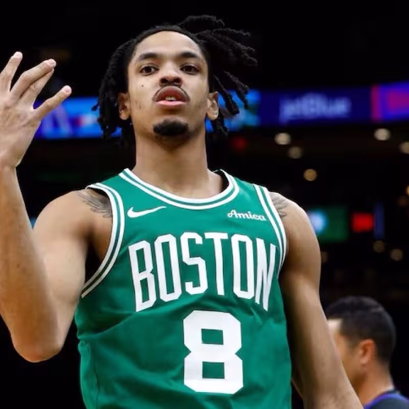Josh Minott leaves the Boston Celtics.