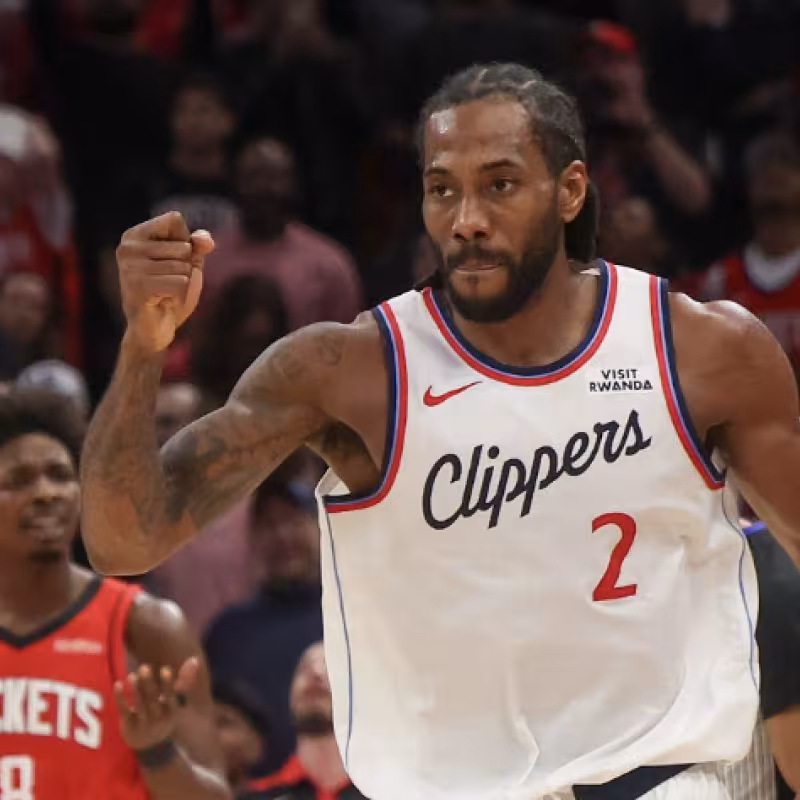 Kawhi Leonard, NBA star.