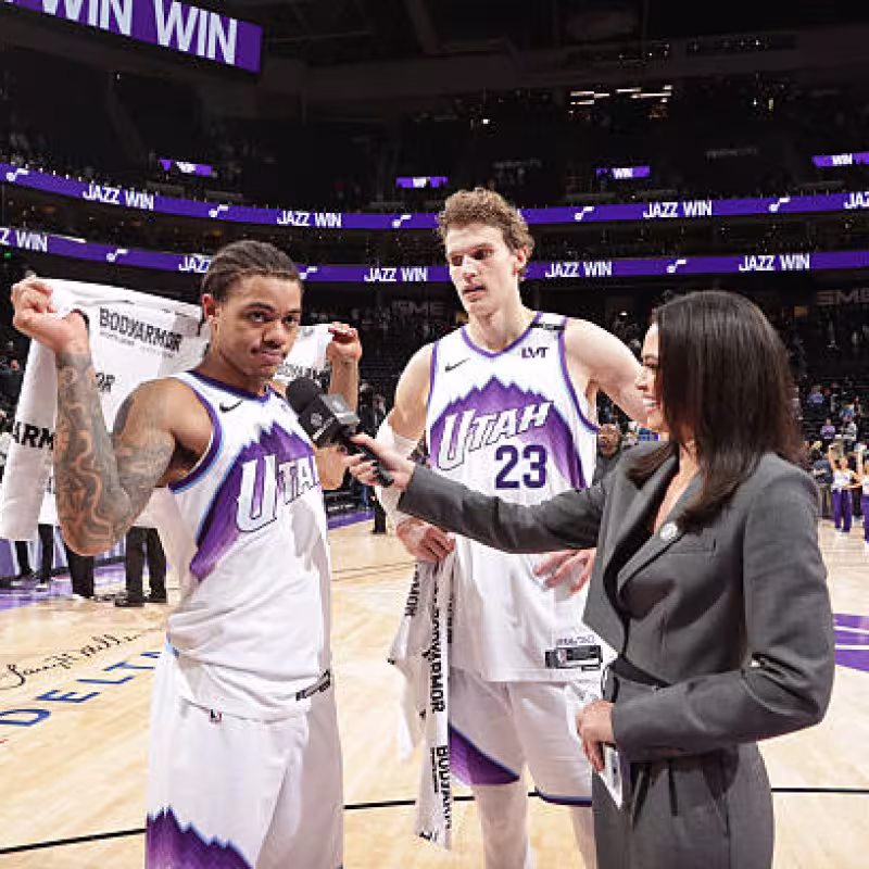 Utah Jazz, future starting five. Photo: gettyimages