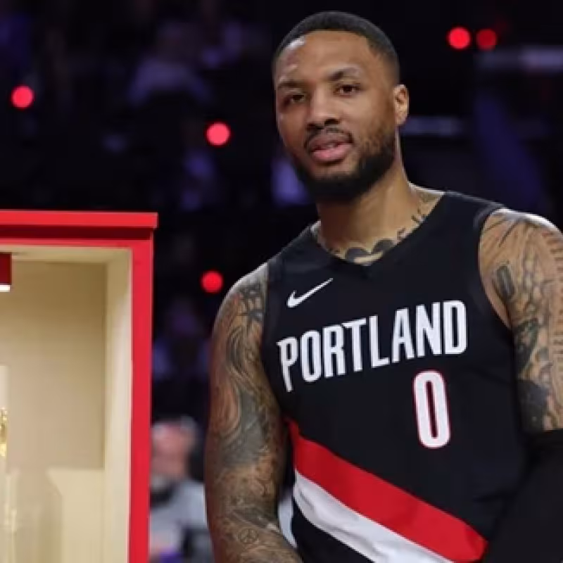 Damian Lillard, player for the Portland Trail Blazers.