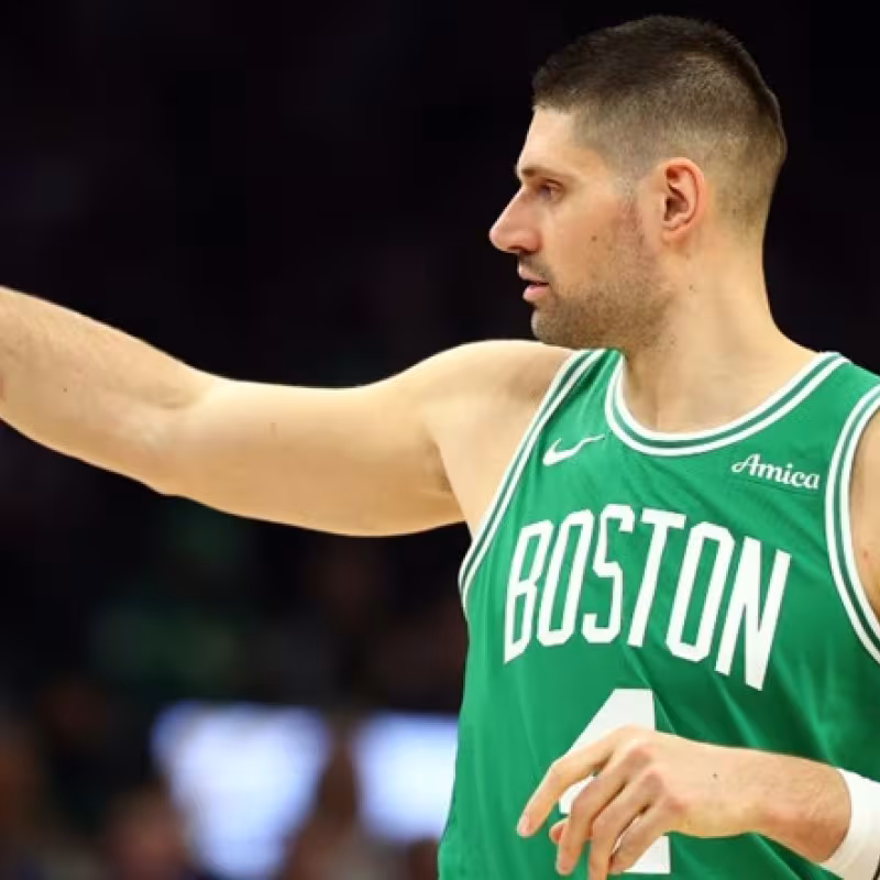 Nikola Vucevic, player for the Boston Celtics.