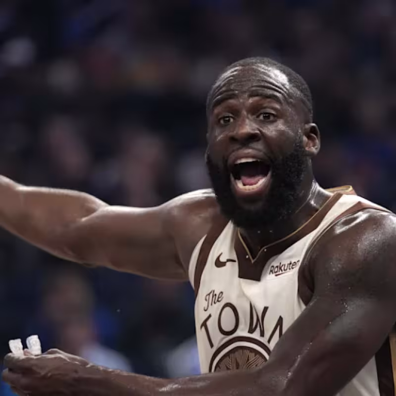 Draymond Green, star of the Golden State Warriors.