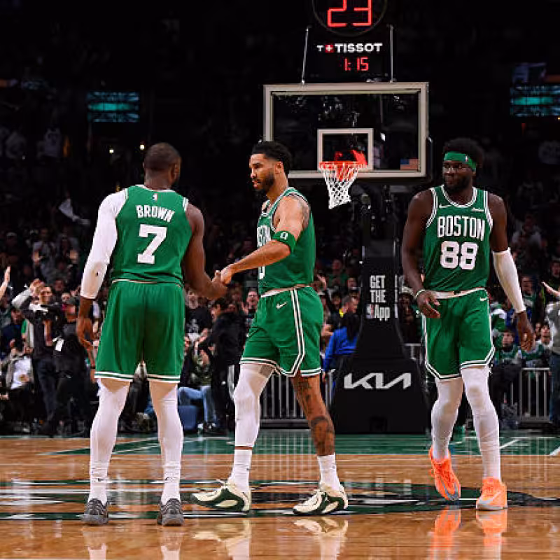 Achievement of Boston Celtics in California. Photo: gettyimages
