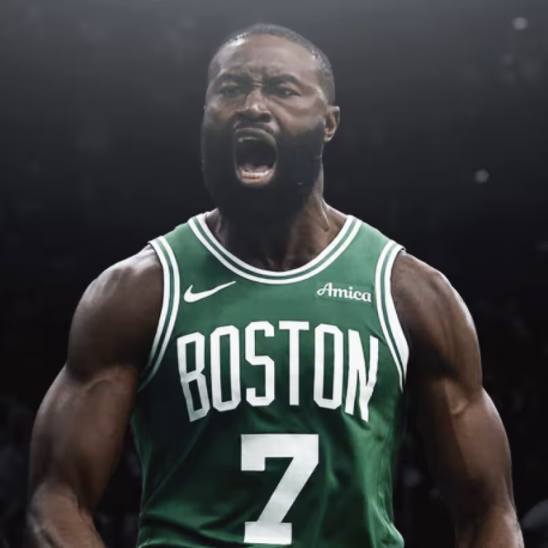 Jaylen Brown shines in his great season with the Celtics.
