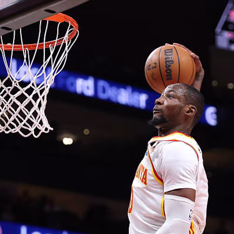 Jonathan Kuminga, resurgence with the Hawks. Photo: GettyImages