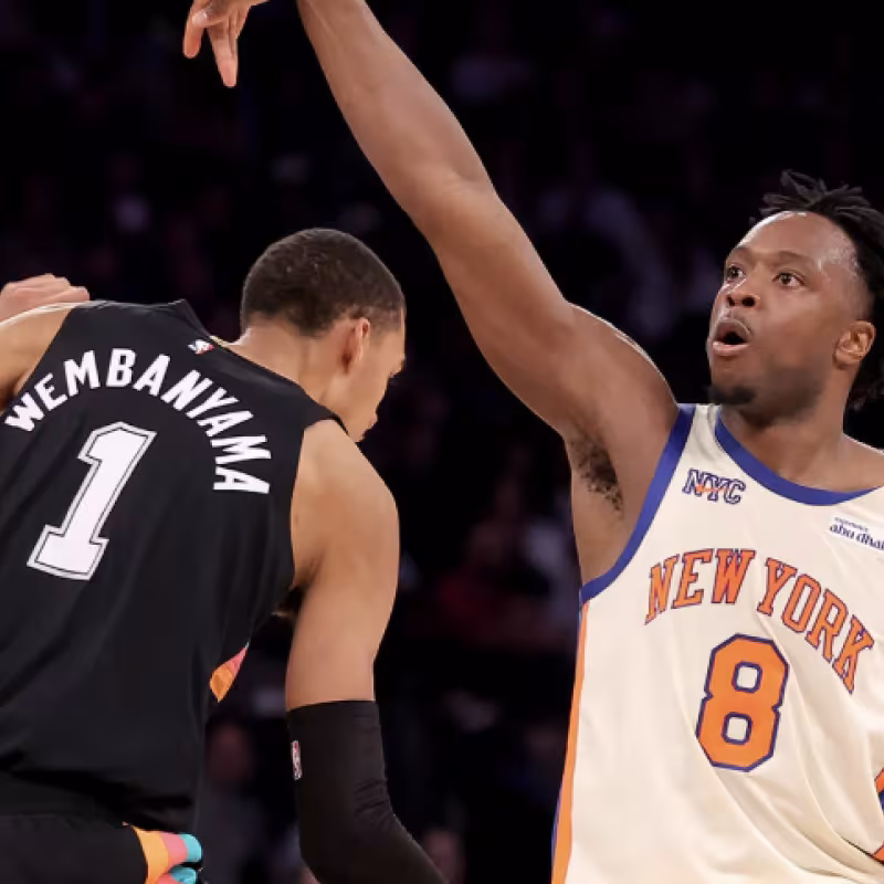 Victor Wembanyama no pudo parar a los Knicks. 
