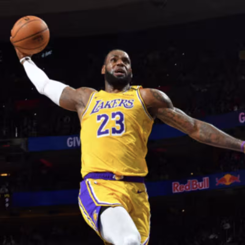 LeBron James, leyenda viva de la NBA.