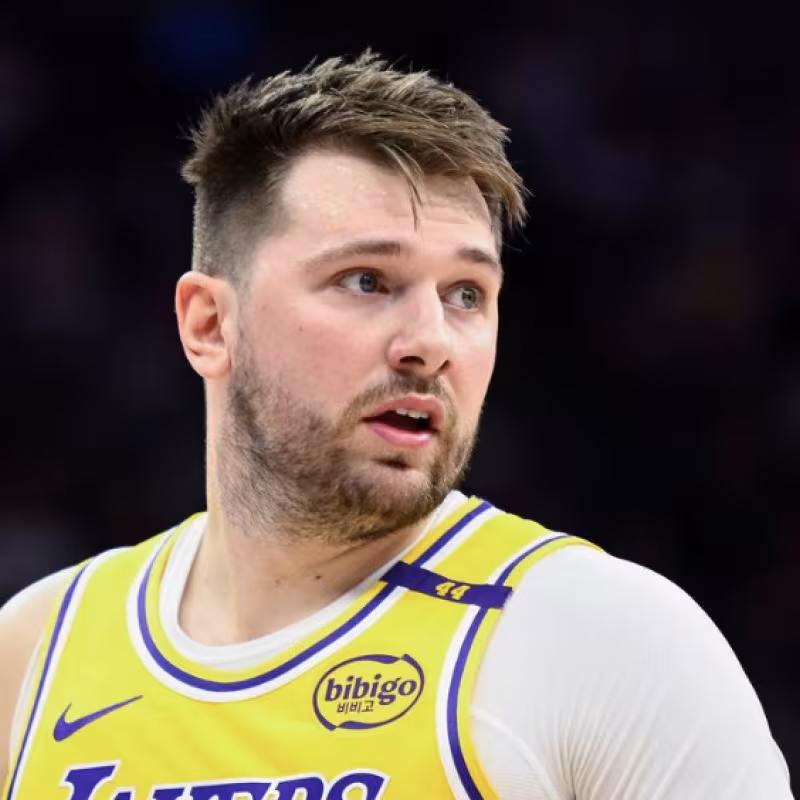 Luka Dončić, star of the Los Angeles Lakers