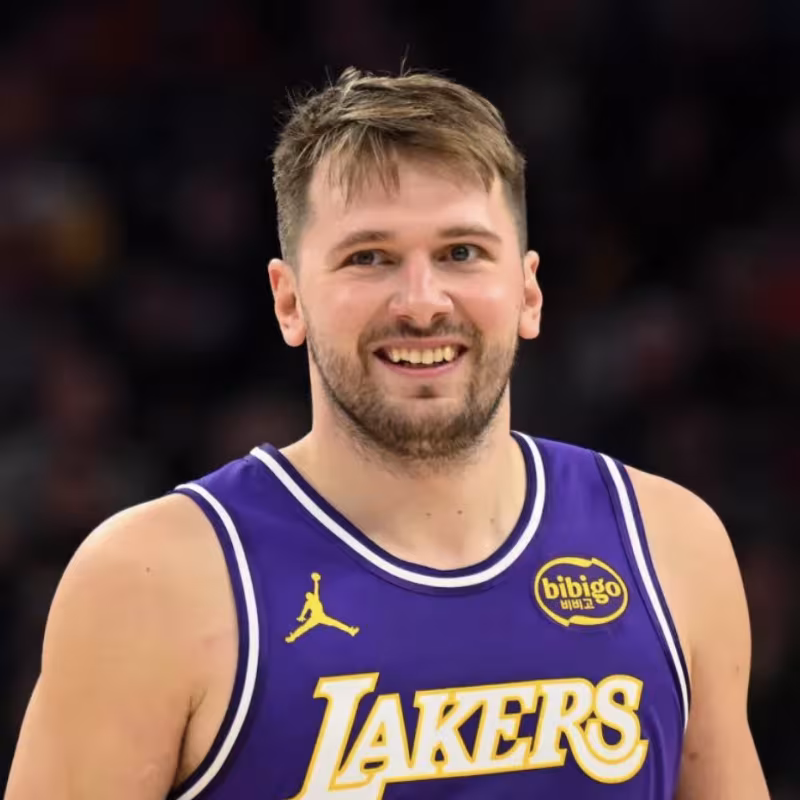 Luka Doncic, estrella de Los Angeles Lakers. 