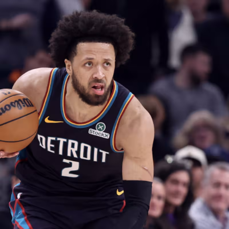 Cade Cunningham, star of the Detroit Pistons.