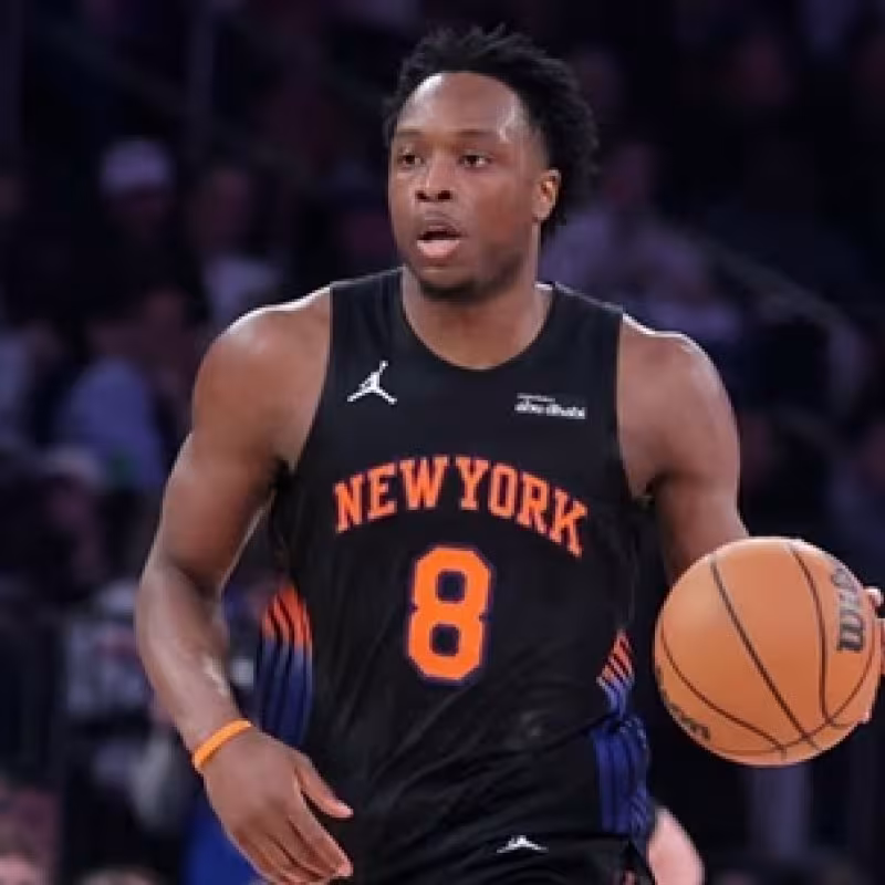 OG Anunoby, jugador de New York Knicks.