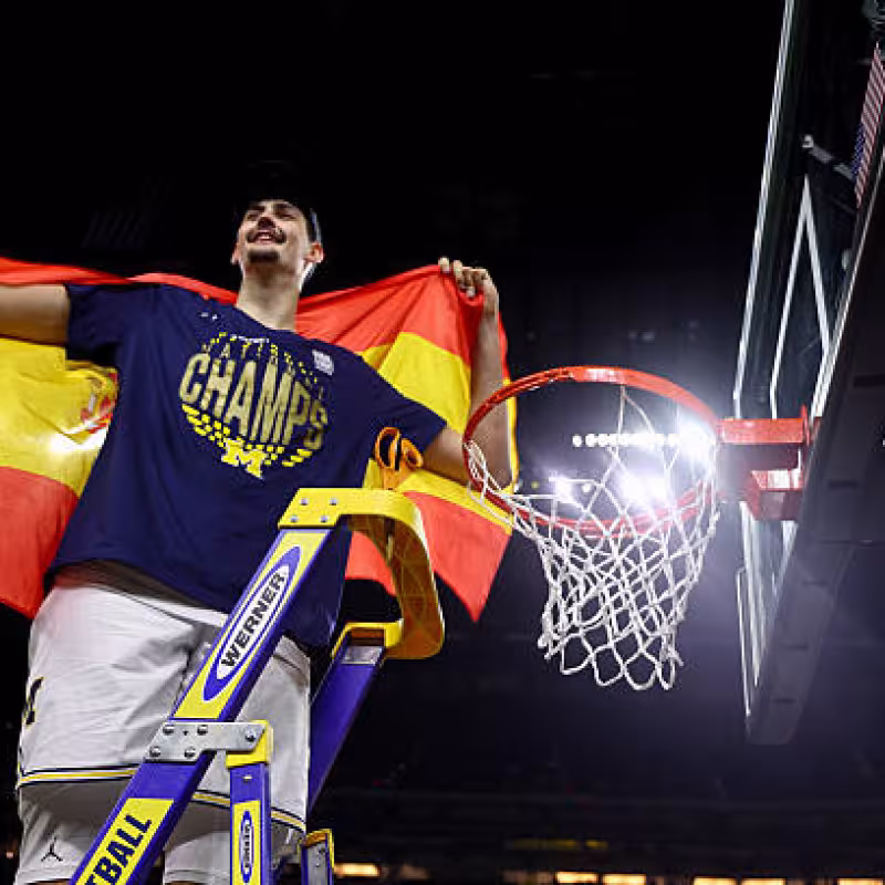 Aday Mara, perspectivas en NBA Draft 2026. Foto: gettyimages