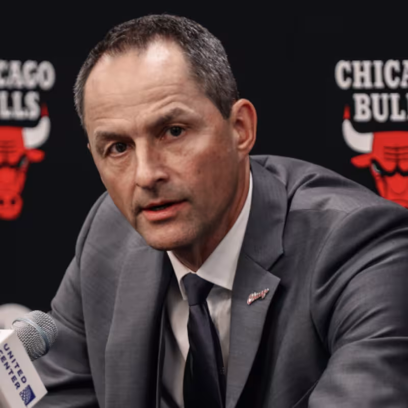 Arturas Karnisovas, in his time with the Chicago Bulls.