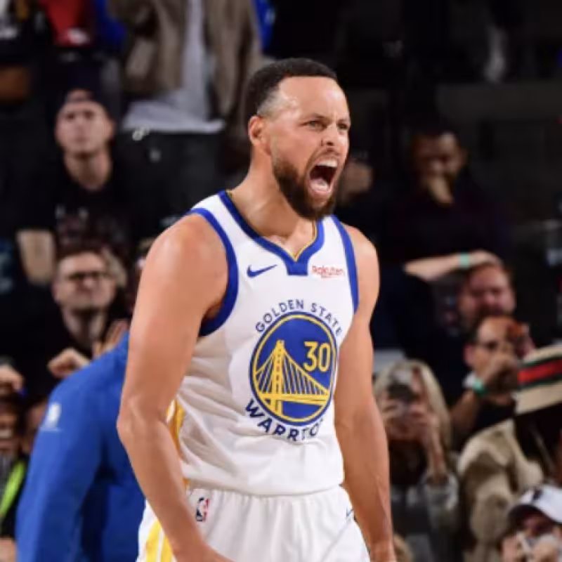 Stephen Curry, clave en la victoria de los Warriors. 