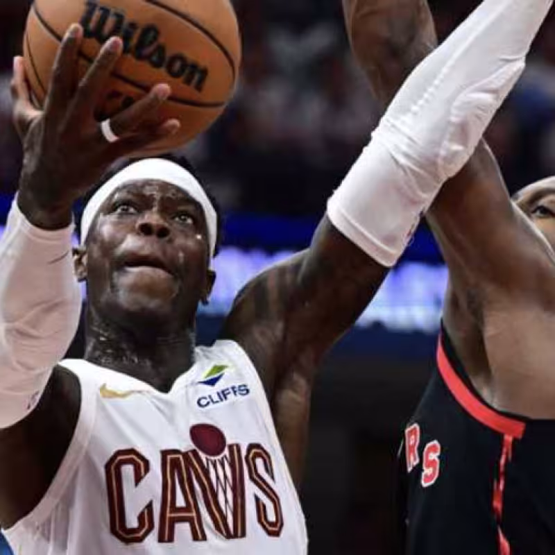 Dennis Schroder, player for the Cleveland Cavaliers.