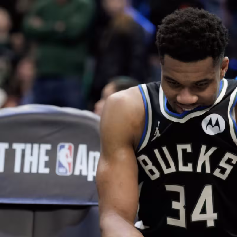 Giannis Antetokounmpo, star of the Milwaukee Bucks.