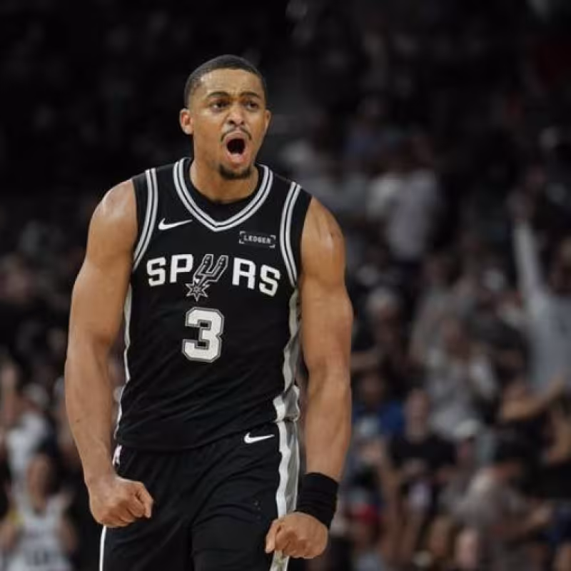Keldon Johnson, mejor sexto hombre en la NBA.