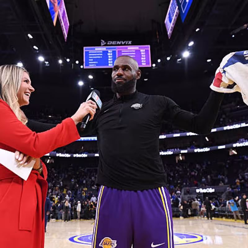 Lebron James, cosas en juego en NBA. Foto: gettyimages