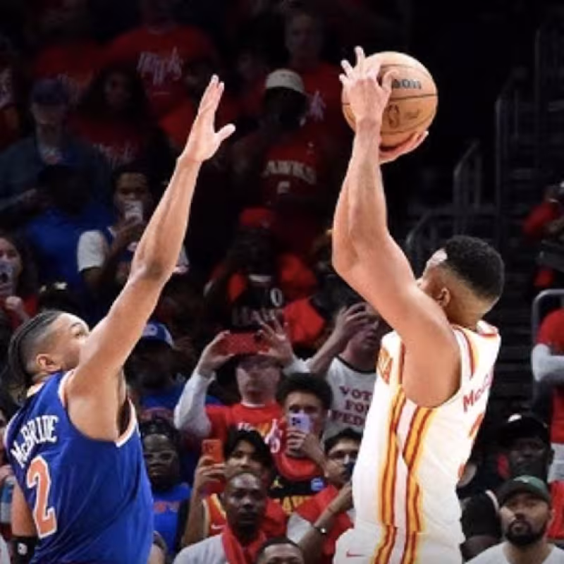 CJ McCollum, estrella de Atlanta Hawks.