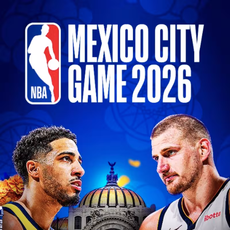 Pacers and Nuggets to Play in Mexico City.