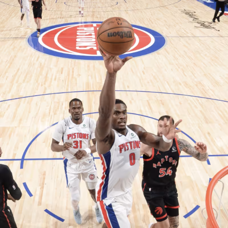 Detroit Pistons, at their best moment in 2 decades.