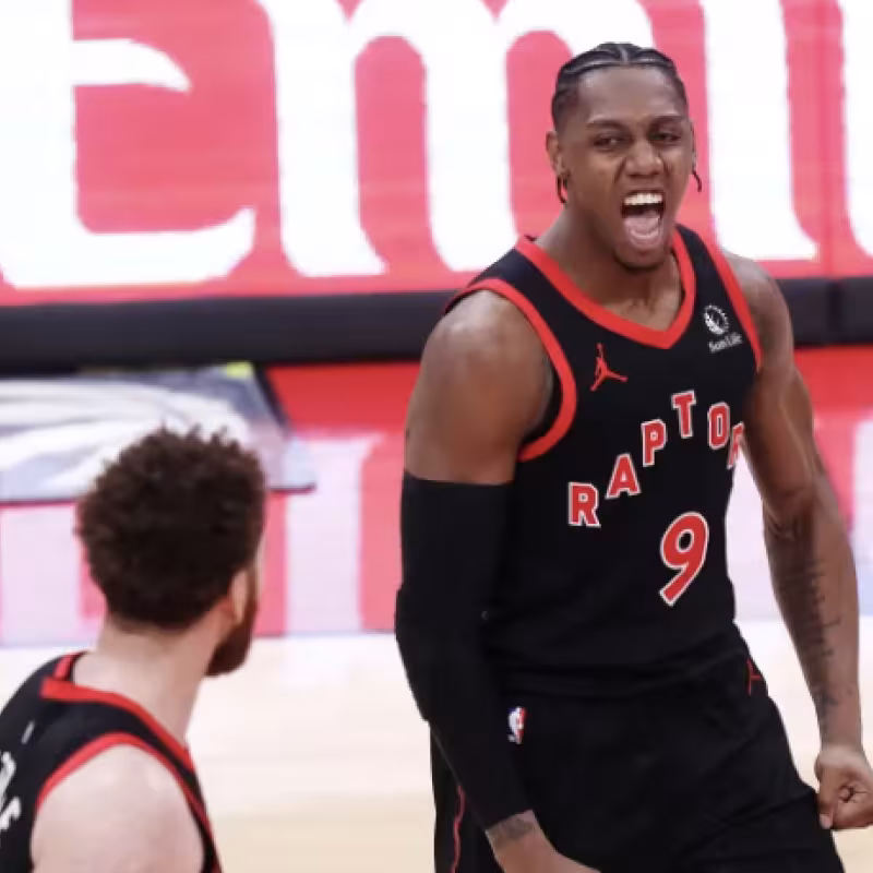 Scottie Barnes led the Toronto Raptors to victory.