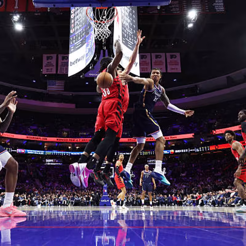 Sixers and Trail Blazers, Surprise Options in Playoffs. Photo: gettyimages