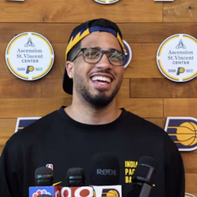 Tyrese Haliburton espera volver lo antes posible. 