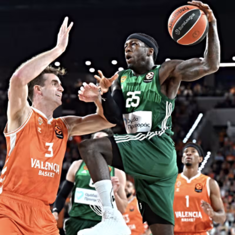 Valencia Basket falls to Panathinaikos in a very tight EuroLeague playoffs debut.