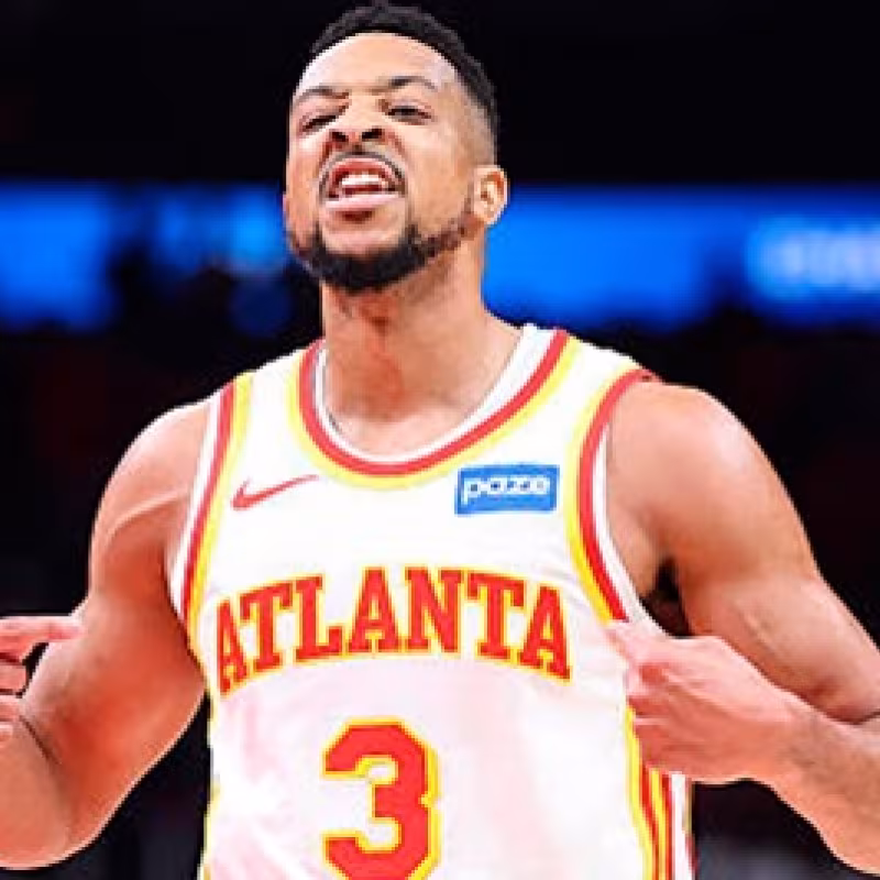 CJ McCollum, player of the Atlanta Hawks.