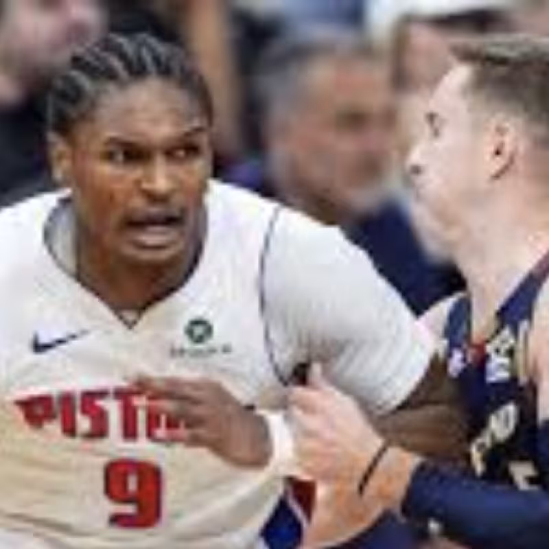 Ausar Thompson acabó siendo la kriptonita de los Pistons.