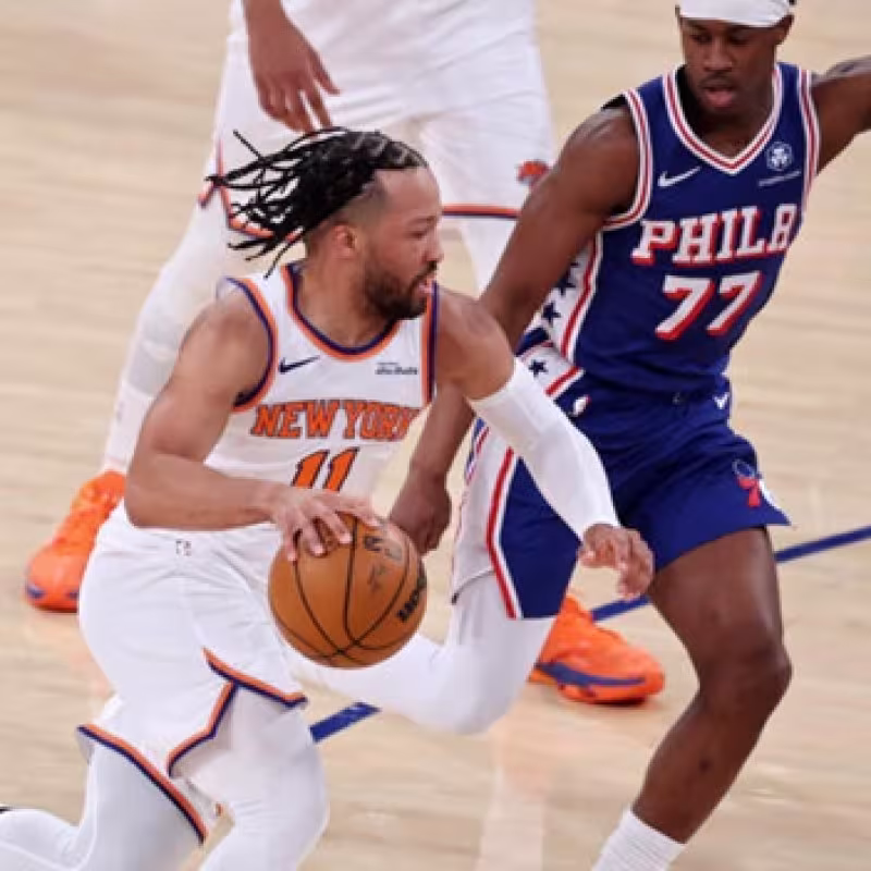 Jalen Brunson, star of the New York Knicks.