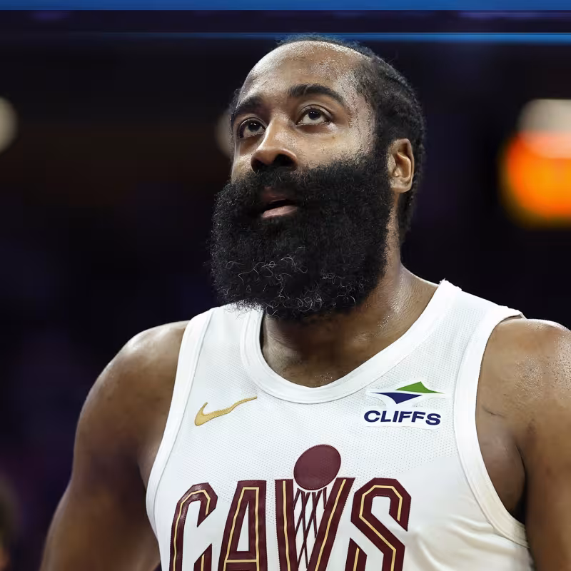 James Harden, star of the Cleveland Cavaliers.
