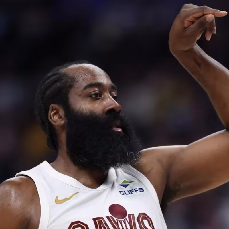 James Harden, star of the Cleveland Cavaliers.