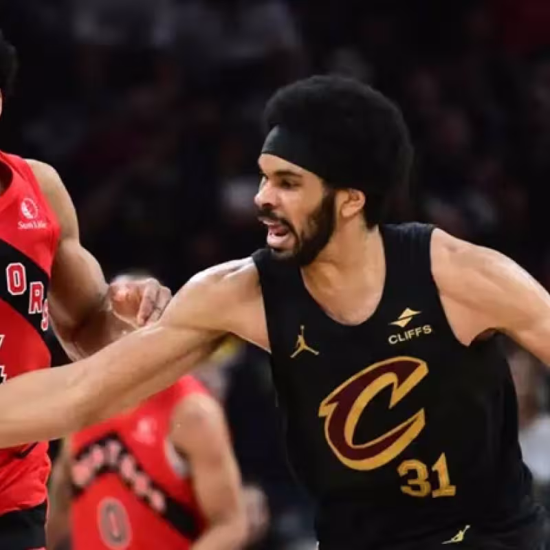 Jarrett Allen, player for the Cleveland Cavaliers.