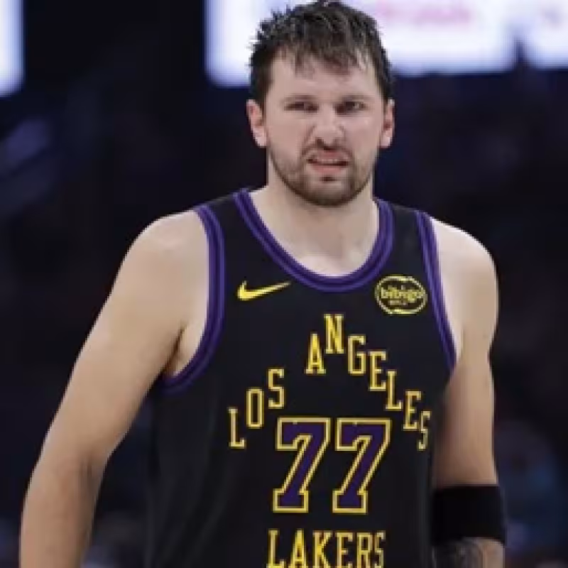 Luka Doncic, estrella de Los Angeles Lakers.