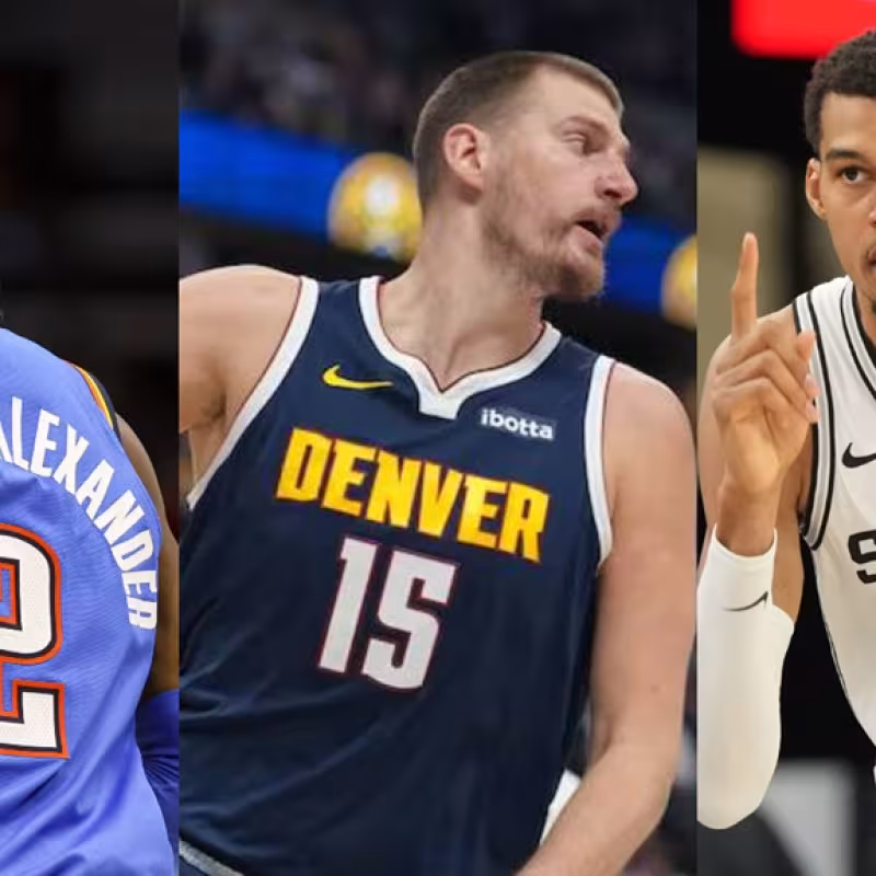 Los 3 favoritos al MVP de la NBA.