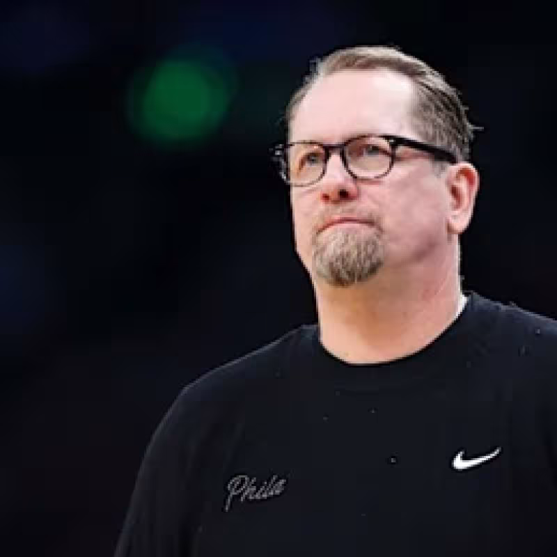 Nick Nurse, coach of the Philadelphia 76ers.