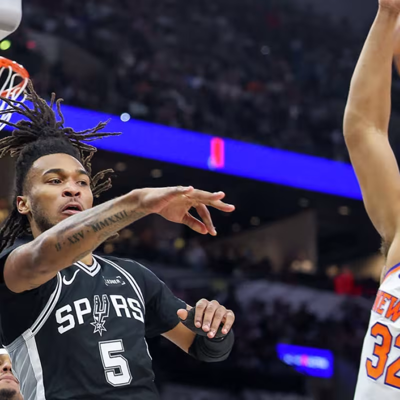 San Antonio Spurs vs. New York Knicks.