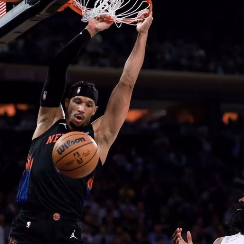 Josh Hart, star of the New York Knicks.