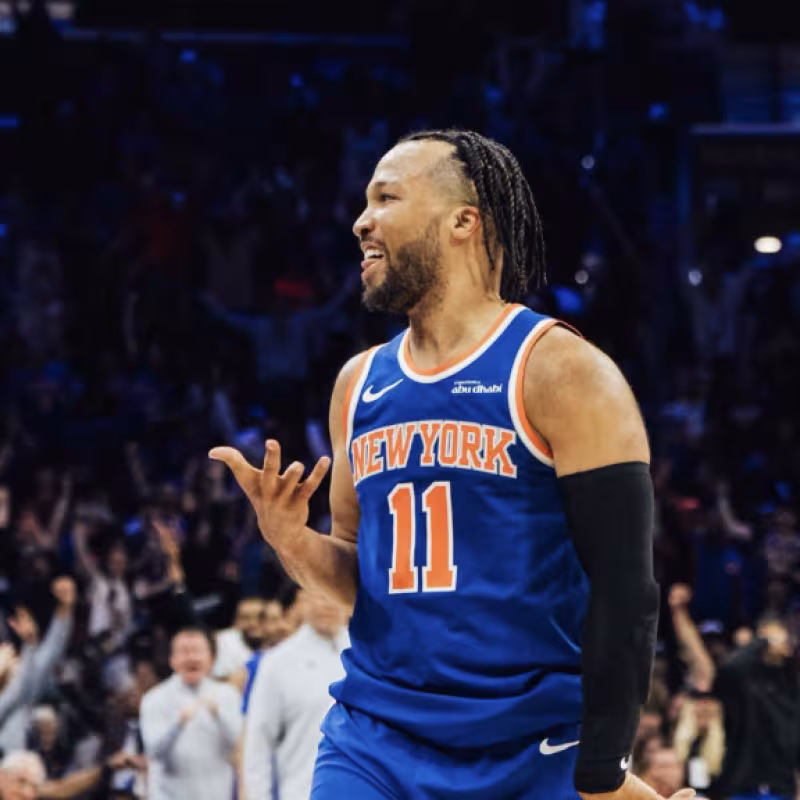 Jalen Brunson, estrella de New York Knicks. 
